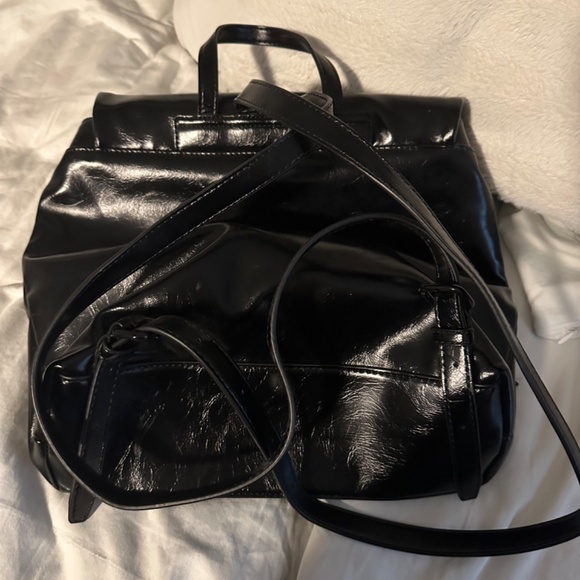 DKNY backpack- Patent Leather